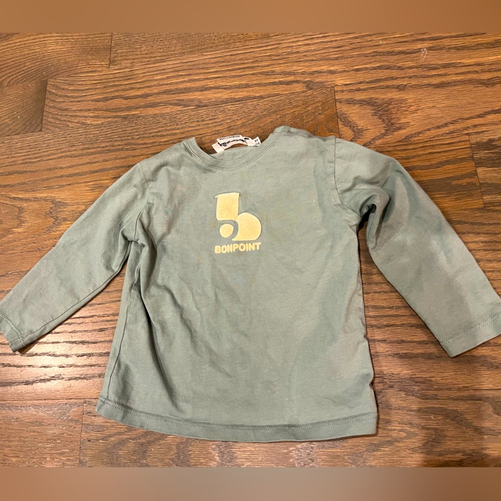 Baby Boy Bonpoint Paris Longsleeve Tee 18M